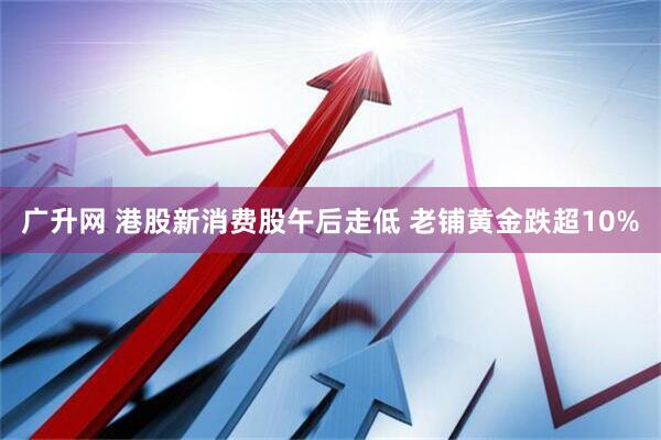 广升网 港股新消费股午后走低 老铺黄金跌超10%