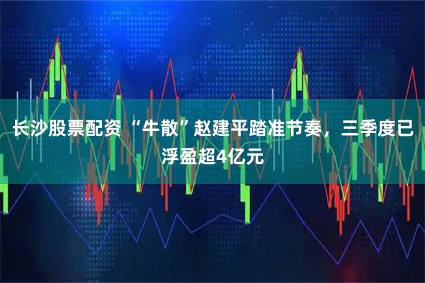 长沙股票配资 “牛散”赵建平踏准节奏，三季度已浮盈超4亿元